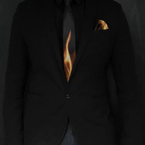 BURNING NECKTIE