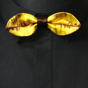 LEAVES BOW TIE